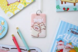 LuLu The Piggy Caturday - Card Holder