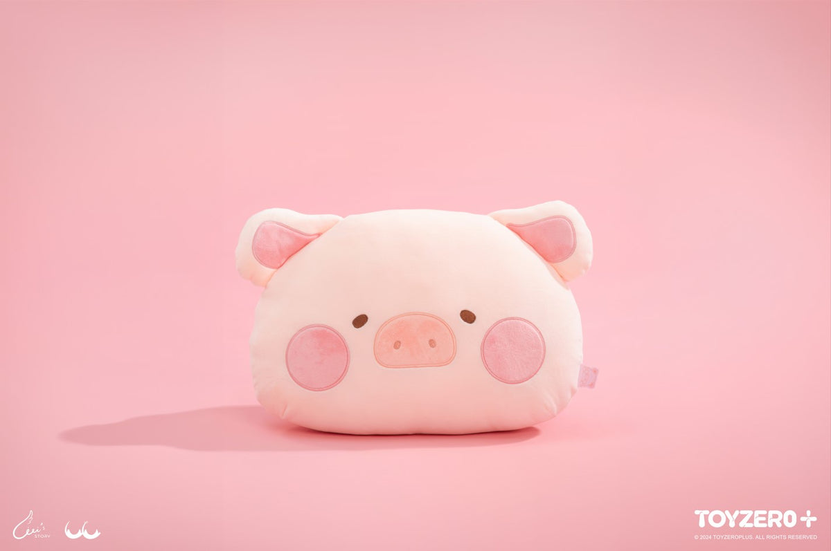 Cute Pig Piggy online Emoji Soft Pillow