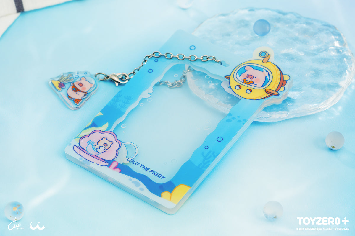 Lulu The Piggy Ocean - Acrylic Card Holder (under The Sea Ver.) – Lulu 