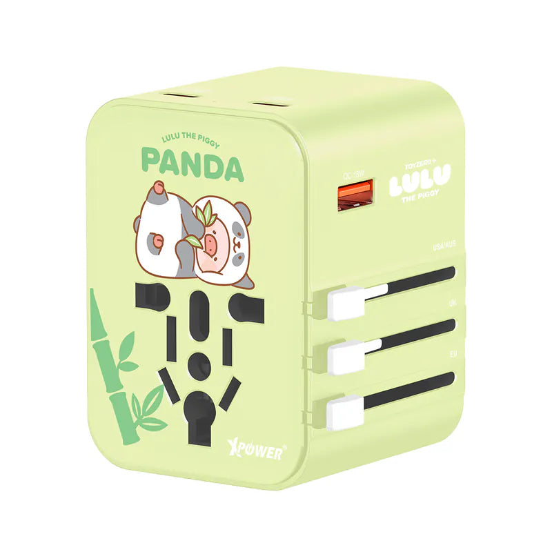 XPower x Lulu the 
Piggy TA3B 25W 
4 Output PD 
3.0/PPS Travel 
Adapter