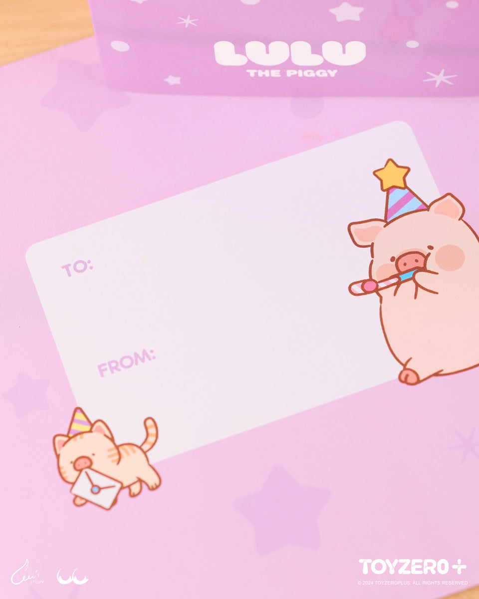 プロフ必読⭐︎ルル LuLu the Piggy Birthday - Birthday Card (A) – LuLu The Piggy