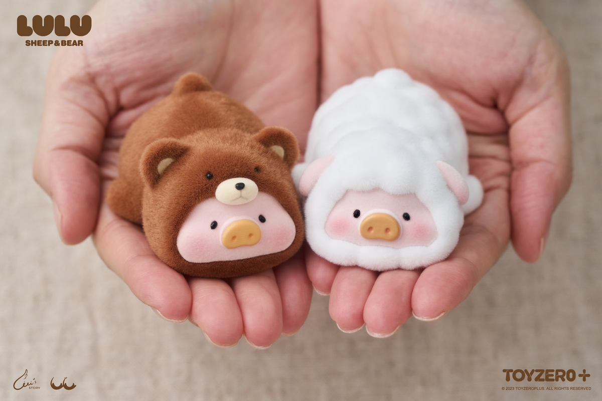 LuLu The Piggy - Cozy LuLu Bear & Sheep