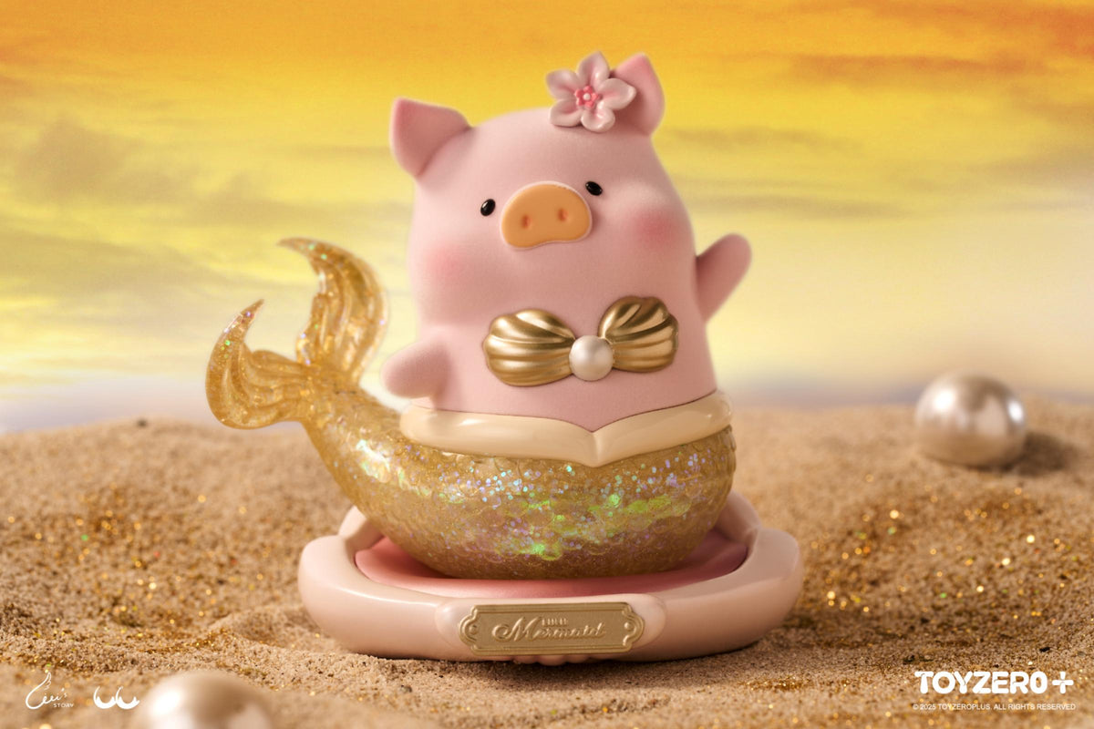 LuLu the Piggy - XL Mermaid (Rosy Sky) – LuLu The Piggy