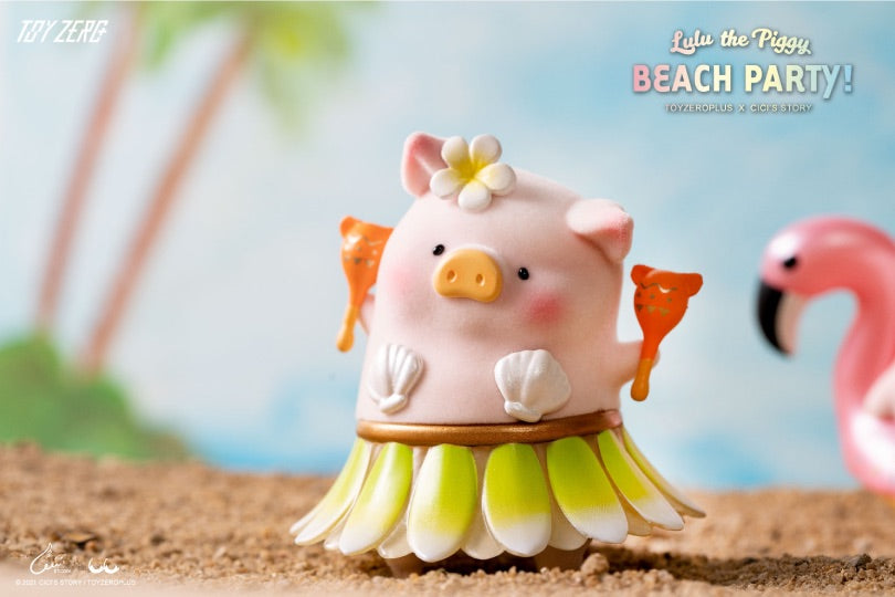 TOYZEROPLUS LULU the Piggy Beach Party Blind Box – Pig Farmer