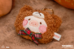 LuLu the Piggy - Teddy LuLu Multi-usage Keychain (Brown)