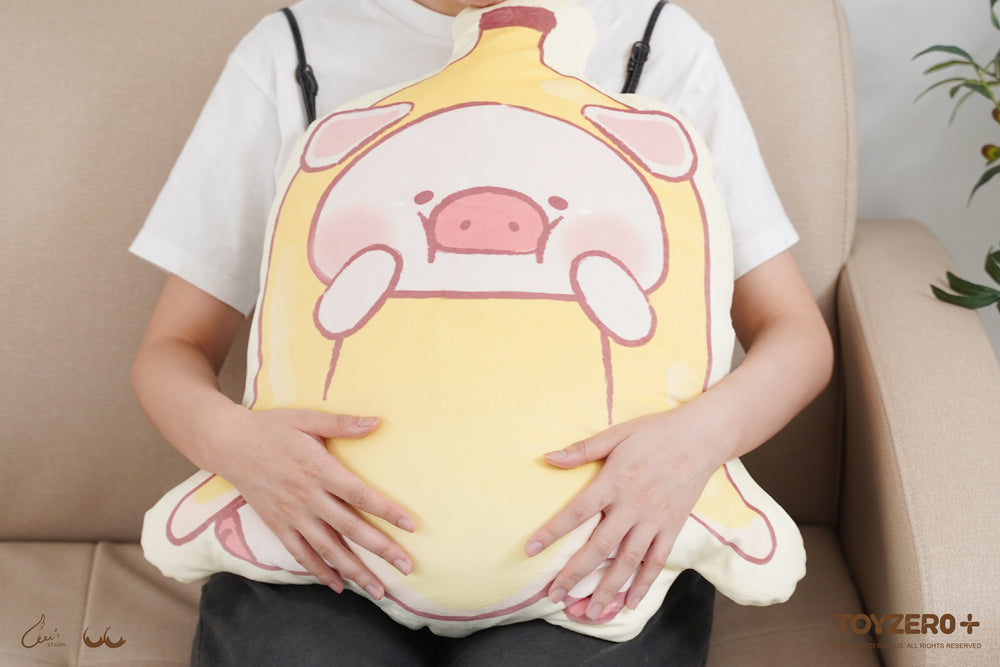 
            
                Load image into Gallery viewer, LuLu The Piggy Fruit - Banana Cushion
            
        