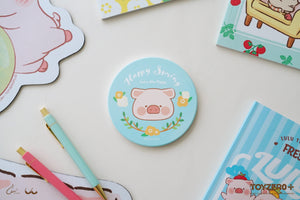 LuLu The Piggy - Ceramic Coaster