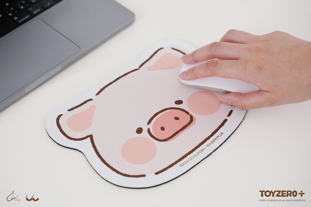 罐頭豬LuLu - 造型滑鼠墊