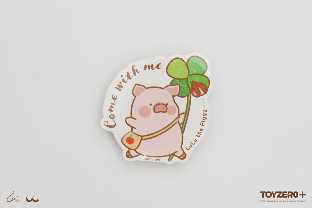 
            
                Load image into Gallery viewer, LuLu The Piggy - Sticker
            
        