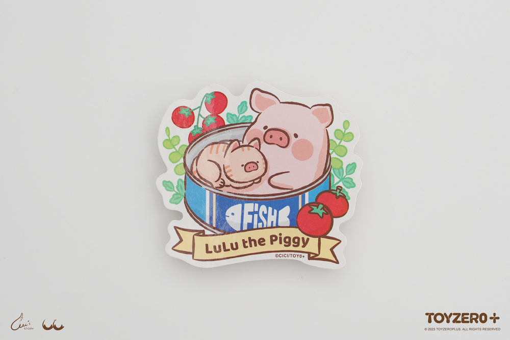 
            
                Load image into Gallery viewer, LuLu The Piggy - Sticker
            
        