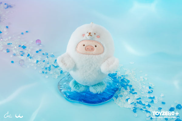 LuLu the Piggy Ocean - Baby Seal Lu Plush Keychain – LuLu The Piggy