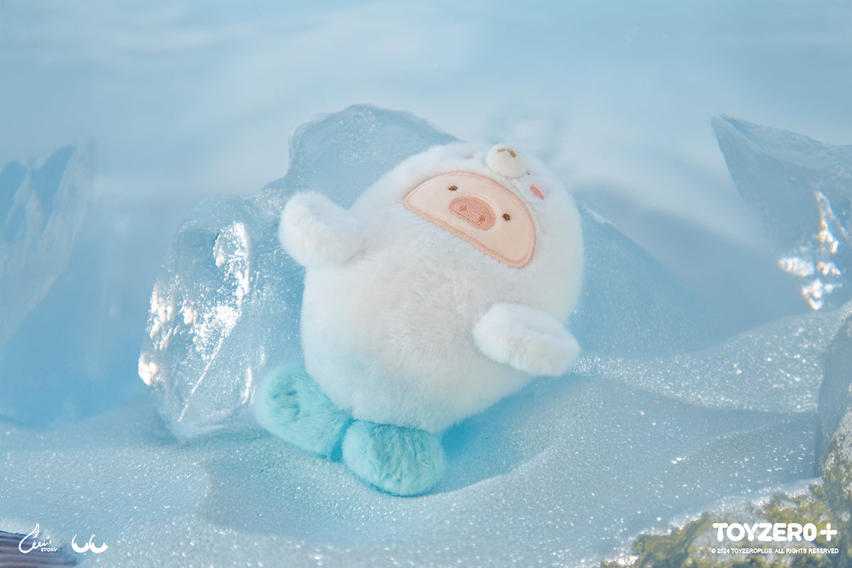 LuLu the Piggy Ocean - Baby Seal Lu Plush Keychain – LuLu The Piggy