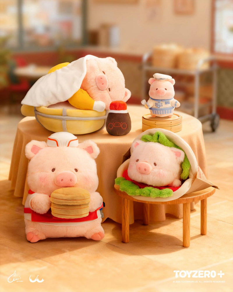 LuLu the Piggy Lu's Table - Tea House Staff Lu Plush – LuLu The Piggy