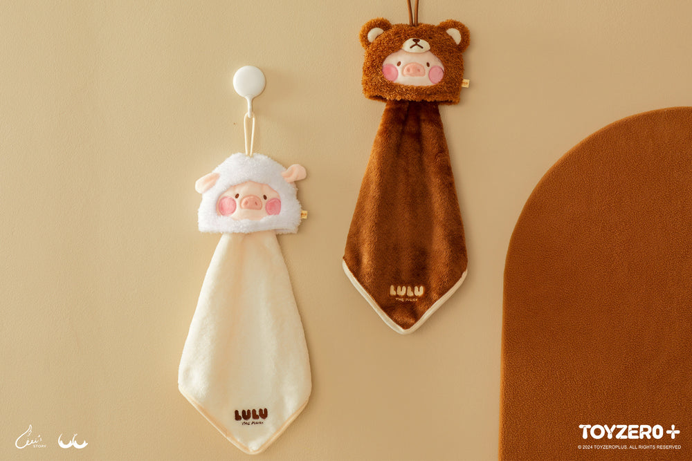 LuLu the Piggy Costume Series - Fluffy Hand-towel