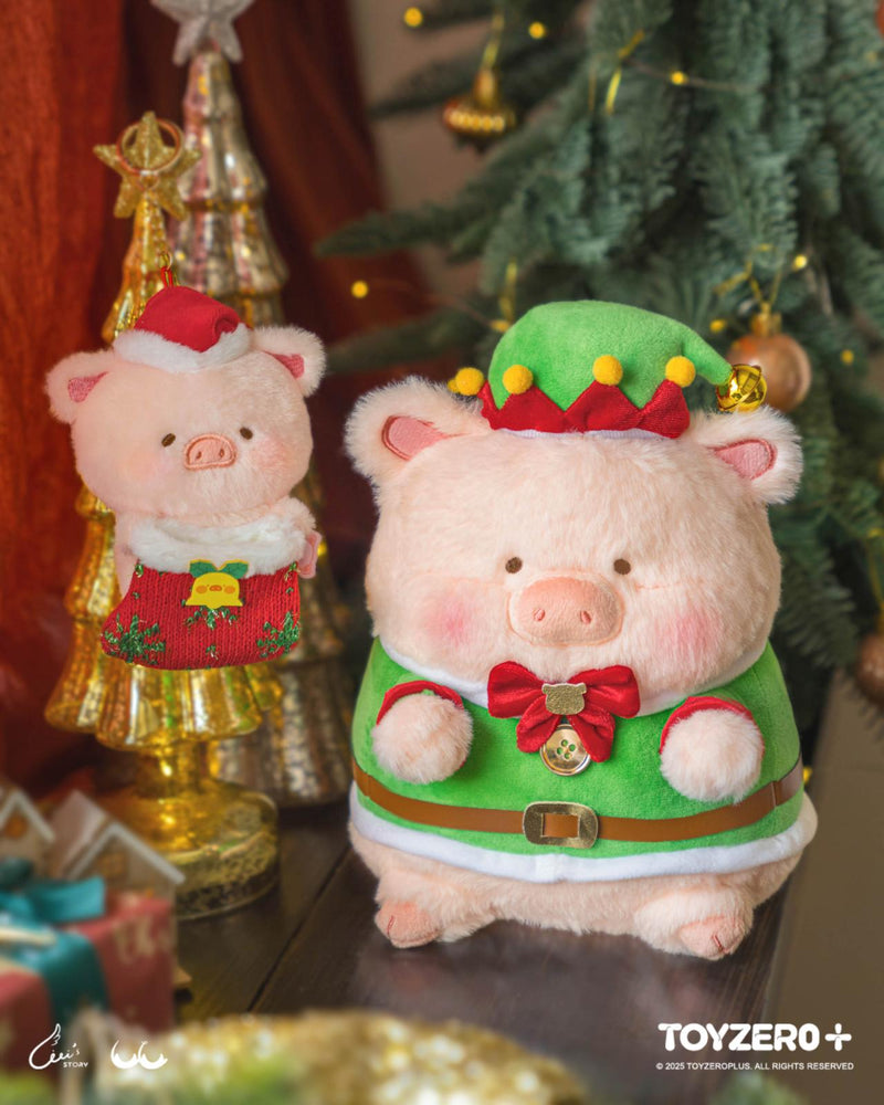LuLu the Piggy X'Mas - Christmas Sock Lu Plush Keychain – LuLu The