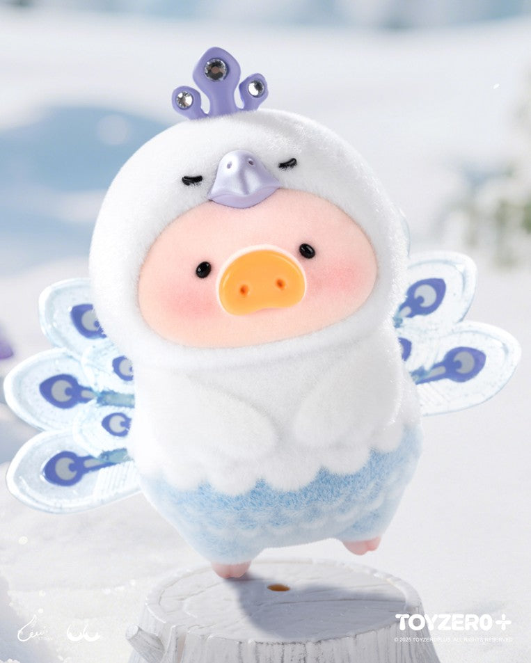 罐頭豬LuLu 動物派對限定吊卡(雪羽孔雀)