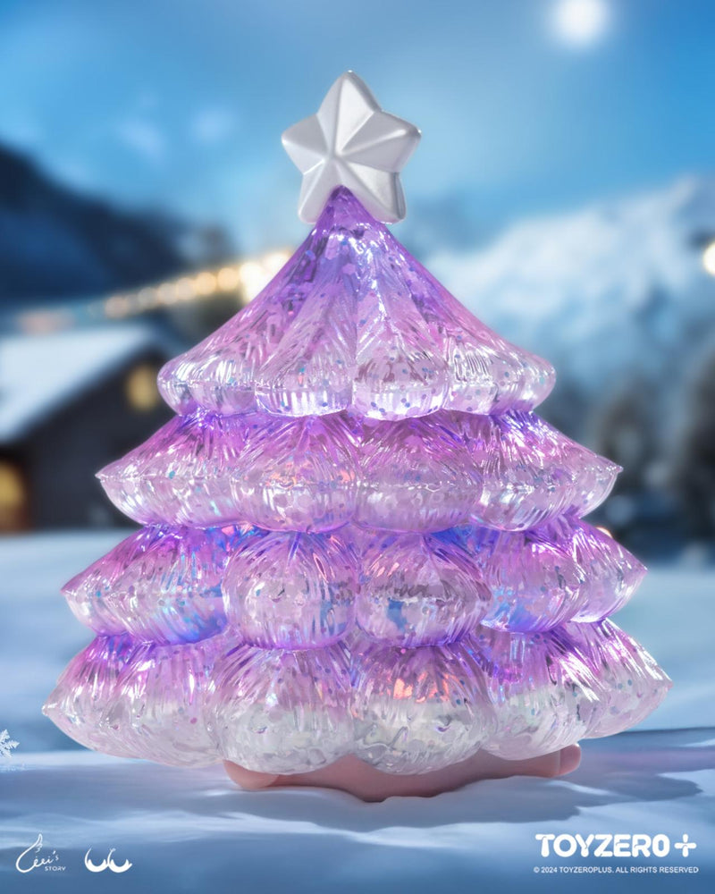 mr christmas lavender tree LuLu the Piggy