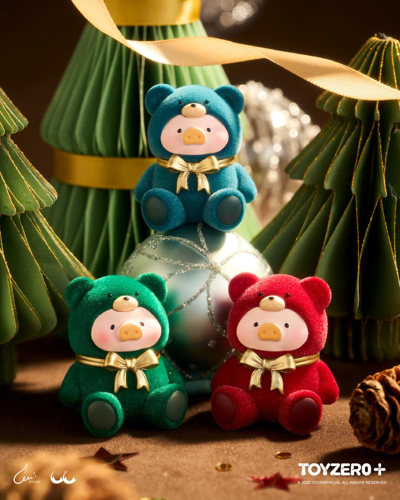 罐頭豬LuLu 泰迪MINI限定吊卡 (冬日三重奏)