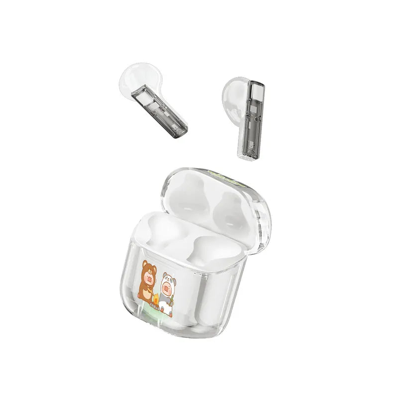 XPower x 罐頭豬LuLu🐷BSE10透明真無線5.3藍牙耳機