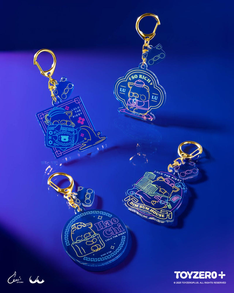 LuLu the Piggy Lu's Table - Staff LuLu's Daily Routine Acrylic Keychain (Blind Box)