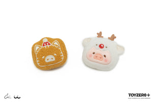 罐頭豬LuLu 聖誕系列 - 聖誕襪配飾 (套裝 A)