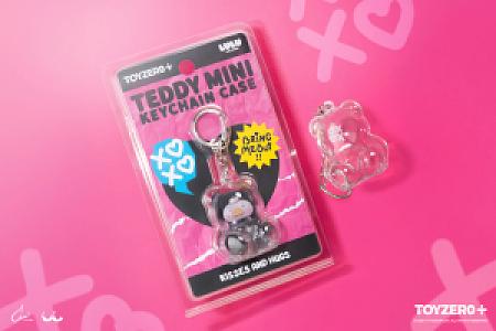 LuLu the Piggy - Teddy Mini Keychain Case (XOXO Version) – LuLu
