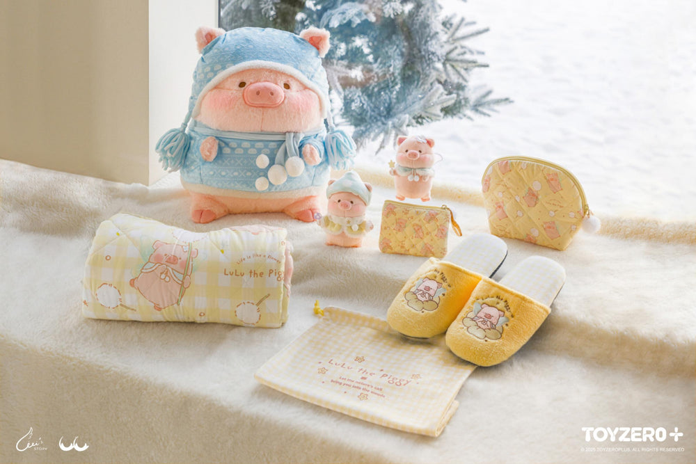 LuLu the Piggy Winter Series - Snow Elf Lu Plush Keychain – LuLu