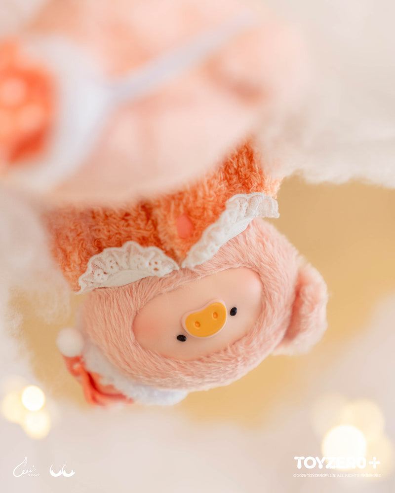 罐頭豬LuLu - 「夢裡什麼都有」系列膠臉毛絨掛件盲盒