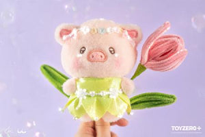 LuLu the Piggy LuLuLand - Flower Fiary Lu Plush Keychain – LuLu