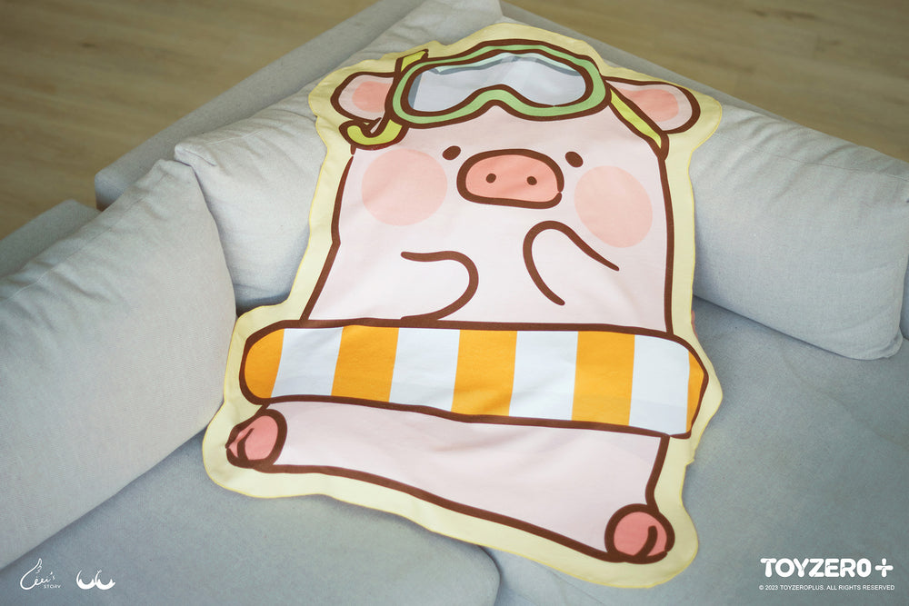
            
                Load image into Gallery viewer, LuLu the Piggy Find Your Way - Big Die-cut Towel
            
        
