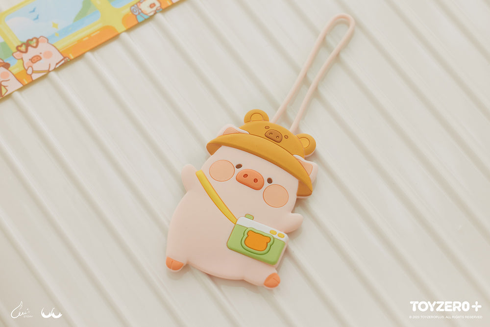 
            
                Load image into Gallery viewer, LuLu the Piggy Find Your Way - Suitcase Tag
            
        
