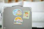 LuLu the Piggy Find Your Way - Suitcase Sticker
