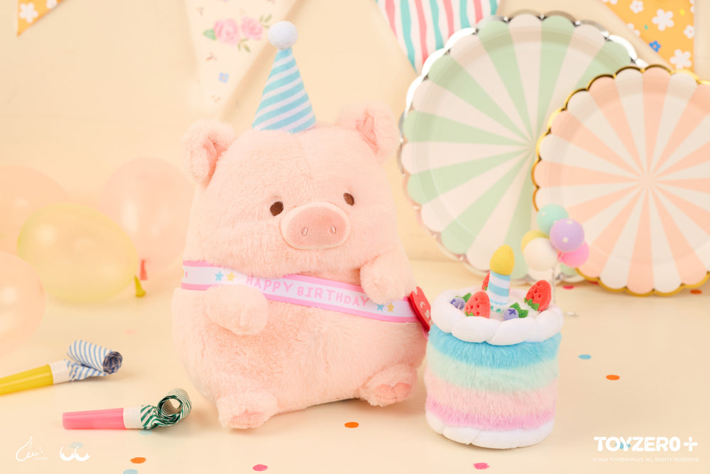 LuLu the Piggy Birthday - Birthday LuLu Plush Toy