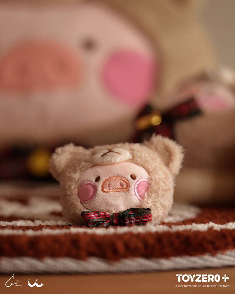 [線上限定] 罐頭豬LuLu - Teddy LuLu 毛絨胸針 (米白色)