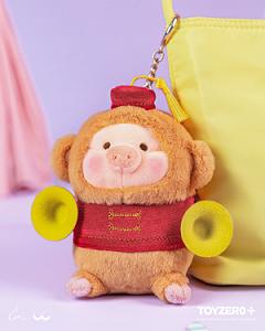 LuLu the Piggy LuLuLand - Naughty Monkey Lu Plush Keychain