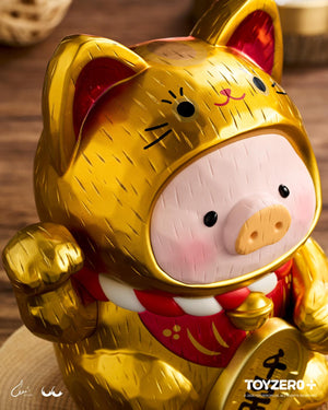 ADD ON]LuLu the Piggy - 18cm Wood-Carving Maneki Lu – LuLu The Piggy