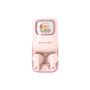 XPower x 罐頭豬LuLu - 發光TWS無線藍牙5.3耳機