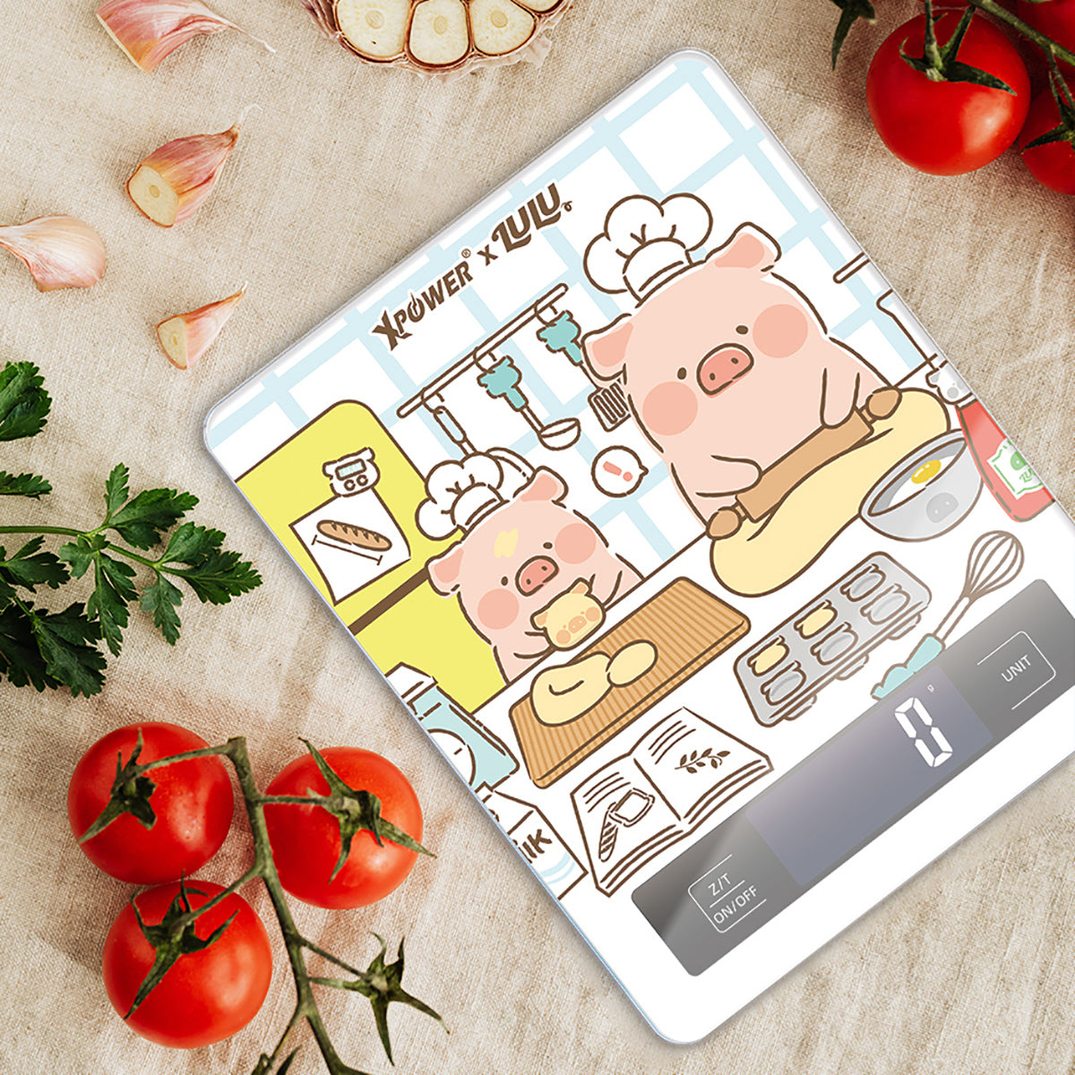 XPower x LuLu the Piggy LuLu the Piggy Kitchen Scale LuLu The Piggy