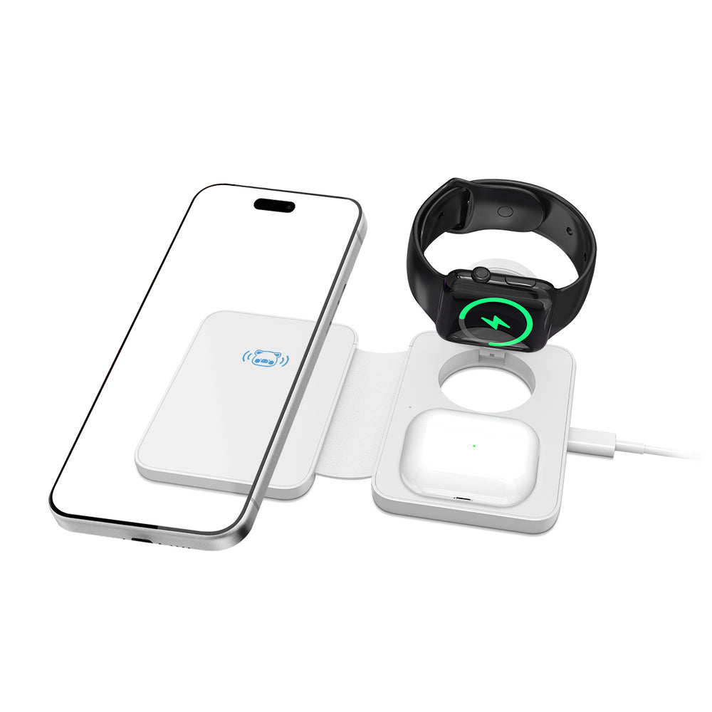 XPower x LuLu the Piggy - WLM9 3 In 1 Magnetic Wireless Charging Pad