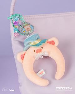 LuLu the Piggy LuLuLand - Magician Lu Headband Plush Keychain