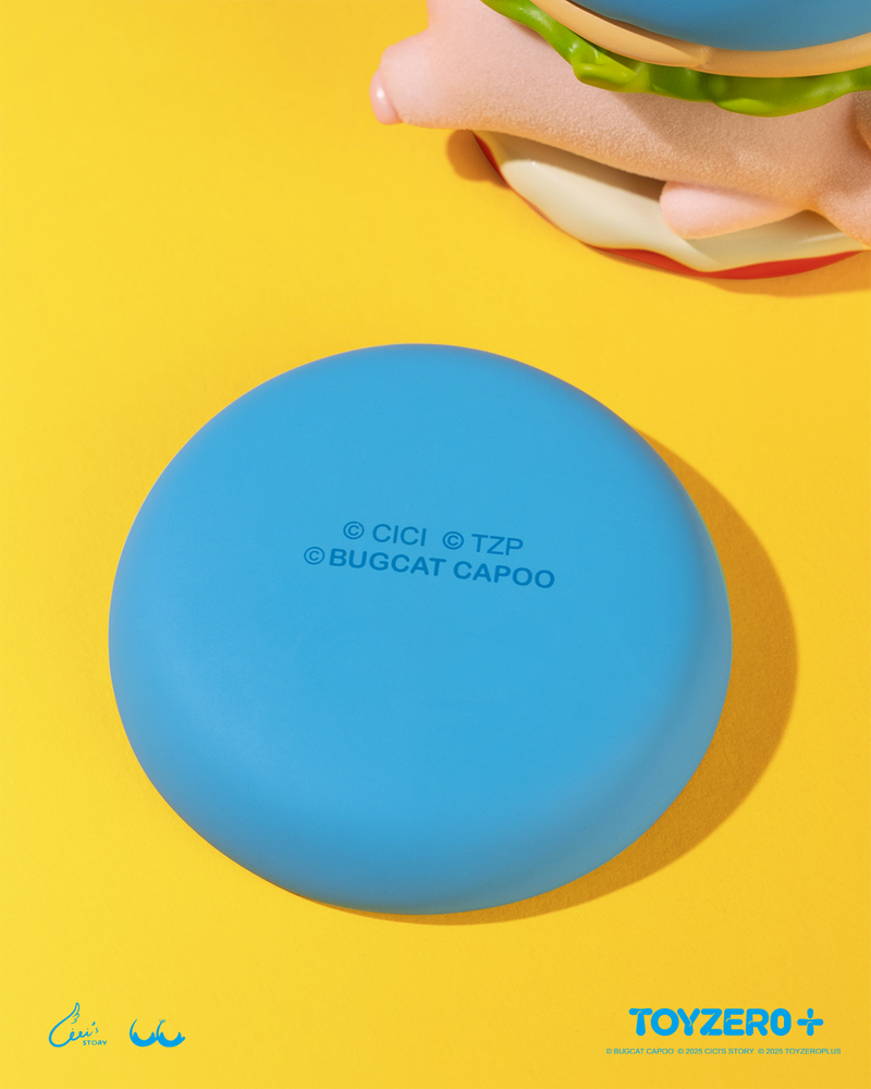 罐頭豬LuLu x 咖波 - 疊疊樂漢堡 (招牌咖堡)