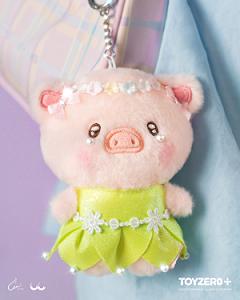 罐頭豬LuLu 繽紛樂園 - 花仙子Lu毛絨掛件