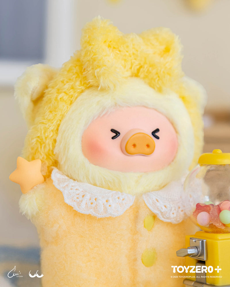 罐頭豬LuLu - 「夢裡什麼都有」系列膠臉毛絨掛件盲盒