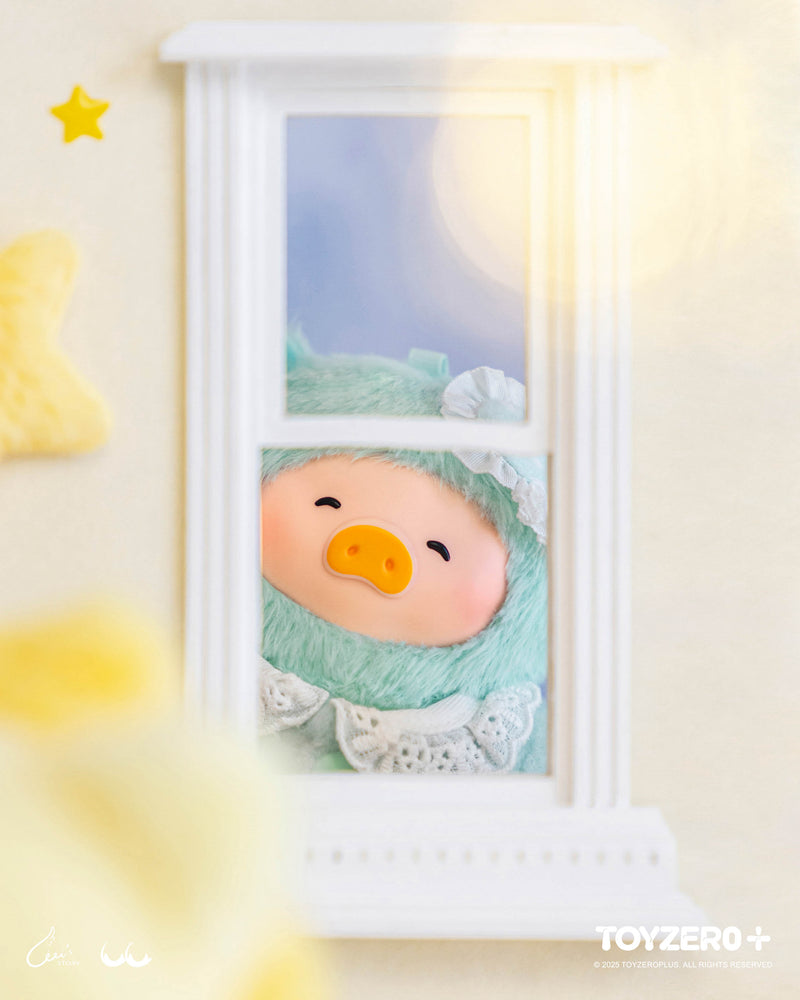 罐頭豬LuLu - 「夢裡什麼都有」系列膠臉毛絨掛件盲盒