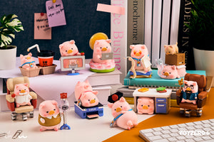 lulu 新作　Office　ボックス（8個）スペシャル有り LuLu the Piggy - Office Series (Blind Box) – LuLu The Piggy