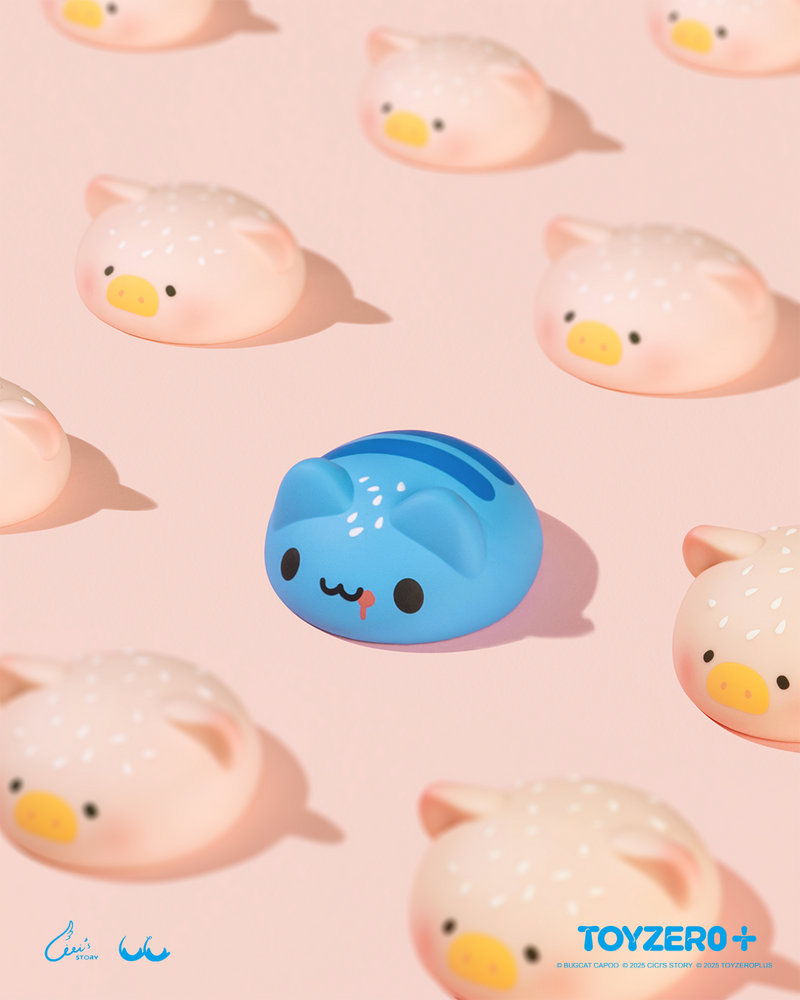 罐頭豬LuLu x 咖波 - 疊疊樂漢堡 (招牌咖堡)