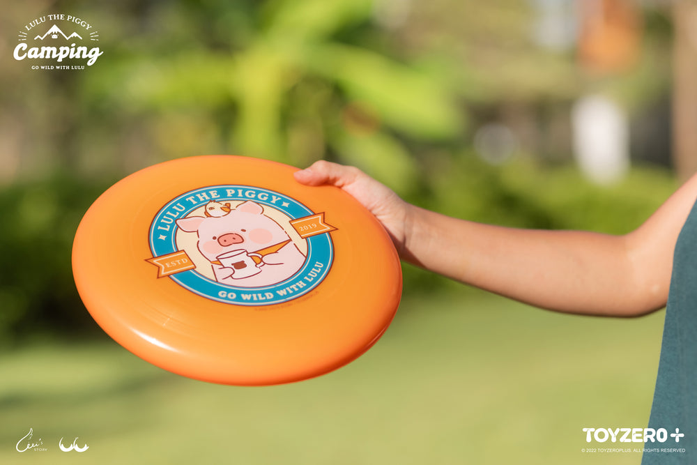 
            
                Load image into Gallery viewer, LuLu The Piggy Camping - Frisbee
            
        