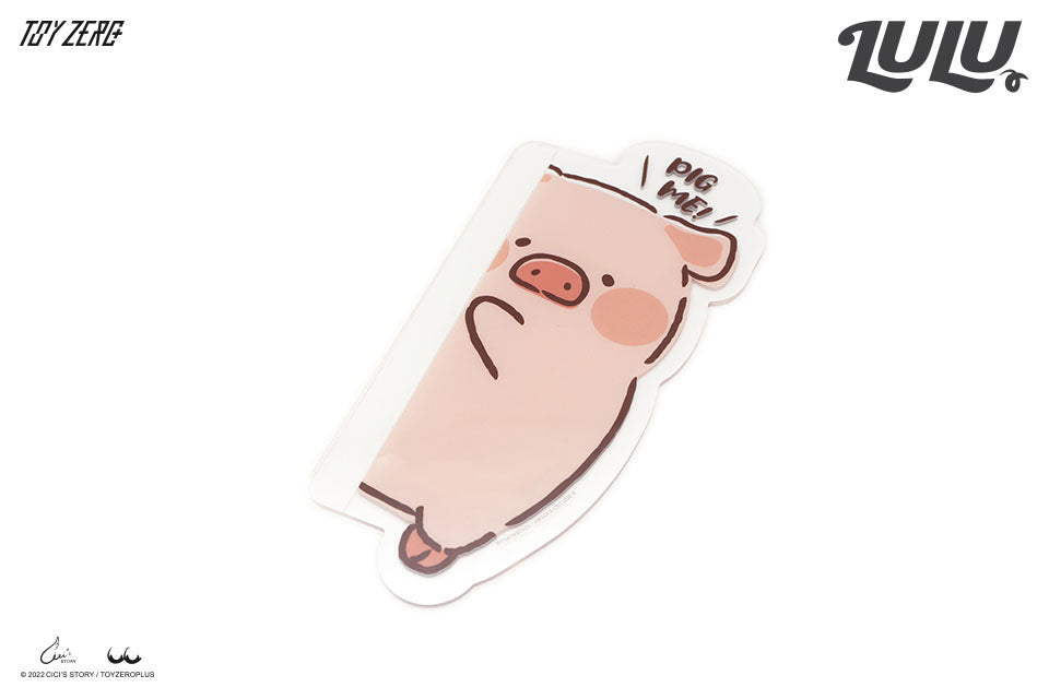 罐頭豬LuLu 壓克力電腦留言板（單豬款/多豬款）
