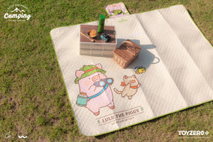 
            
                Load image into Gallery viewer, LuLu The Piggy Camping - Picnic Mat
            
        