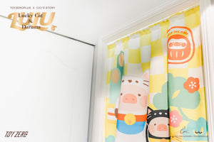 
            
                Load image into Gallery viewer, LuLu Lucky Cat Series Door Curtain (Short)
            
        